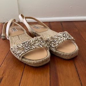 Badgley Mischka Embellished Sandals